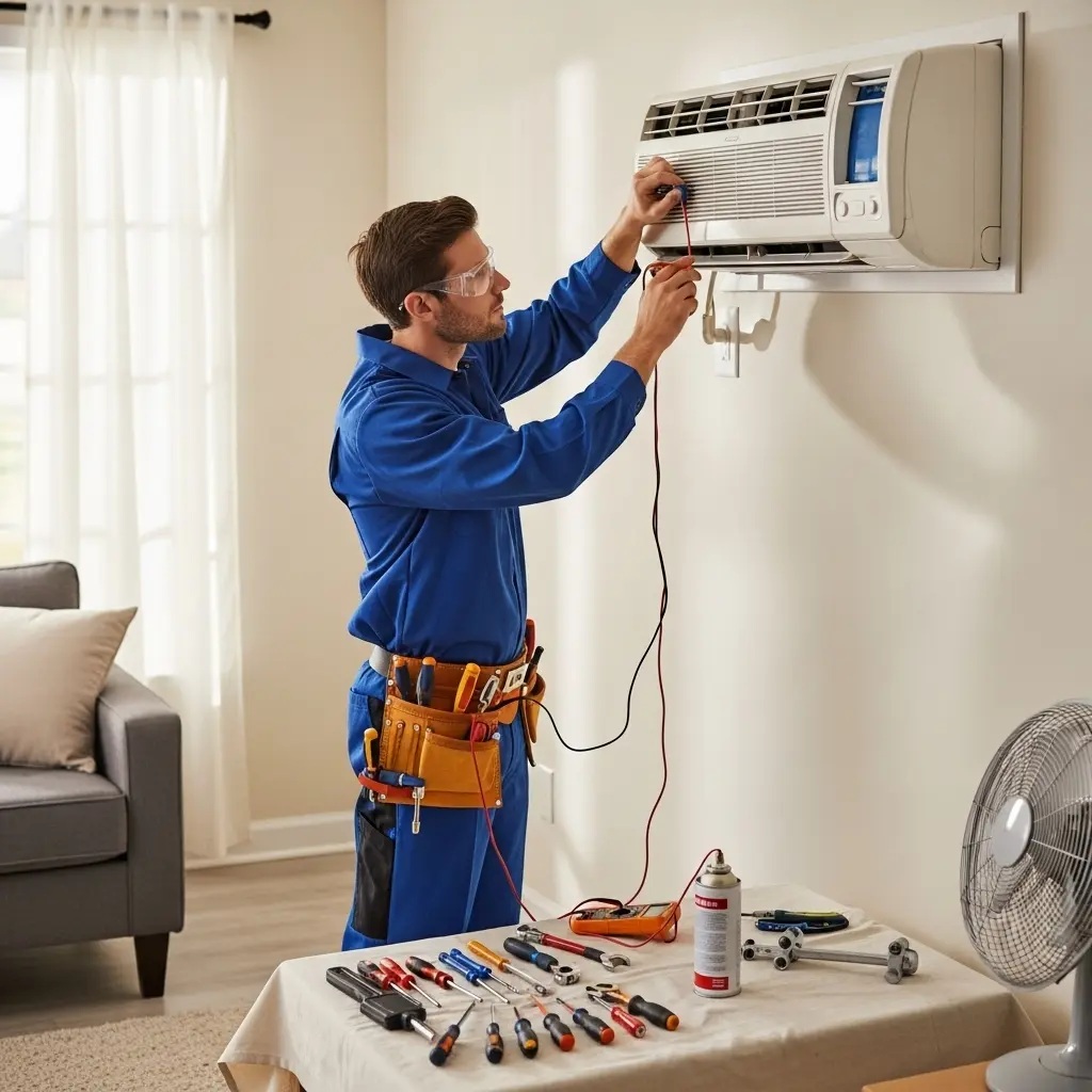 Söğütlü Termodinamik Termodinamik klima gaz dolumu ve bakım – Enerji verimliliği artırıldı. - Teknik servis örneği